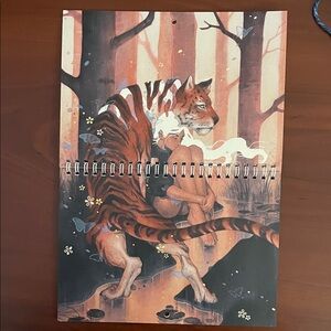 KELOGSLOOPS mini fine art wall calendar - new undated - Kickstarter exclusive